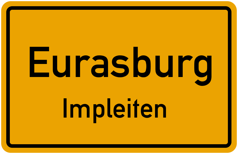 Ortsschild Eurasburg