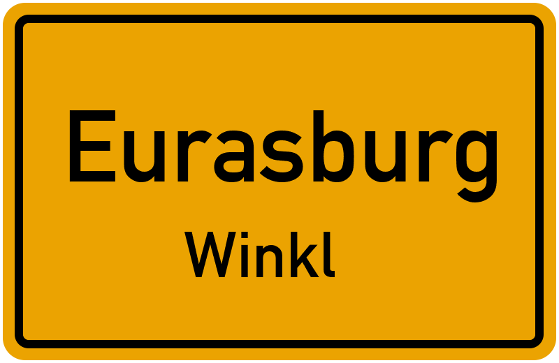 Ortsschild Eurasburg