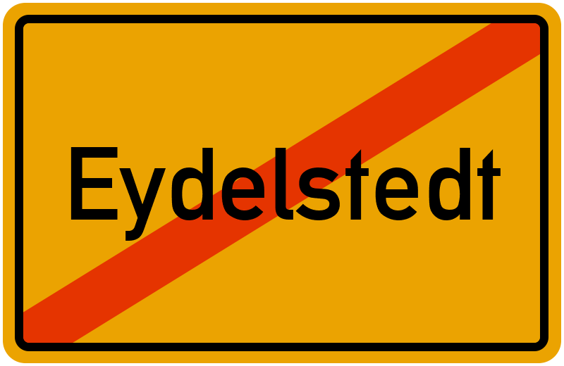 Ortsschild Eydelstedt
