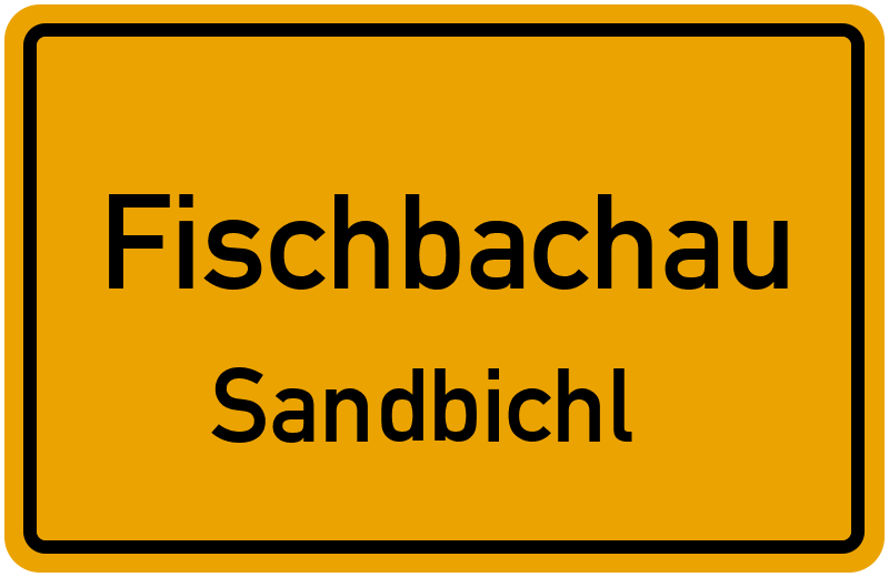 Ortsschild Fischbachau