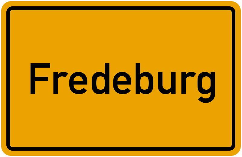 Ortsschild Fredeburg