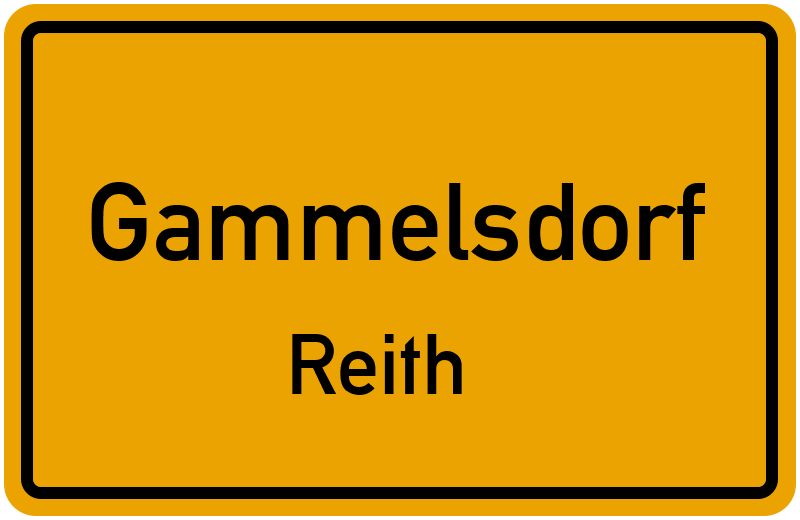Ortsschild Gammelsdorf