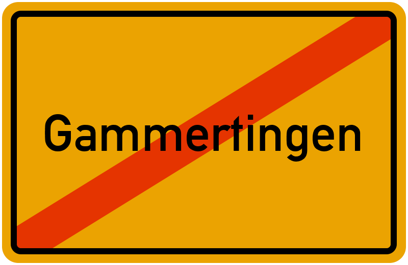 Ortsschild Gammertingen