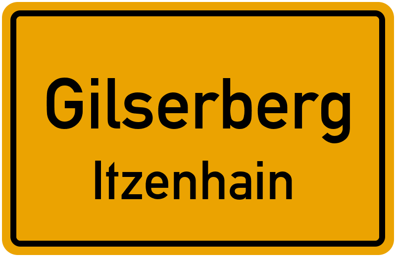 Ortsschild Gilserberg