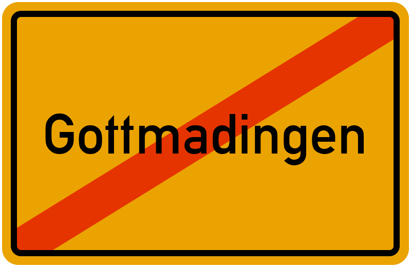 Ortsschild Gottmadingen