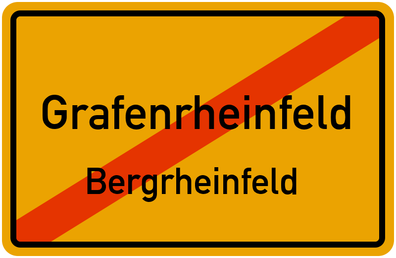 Ortsschild Grafenrheinfeld
