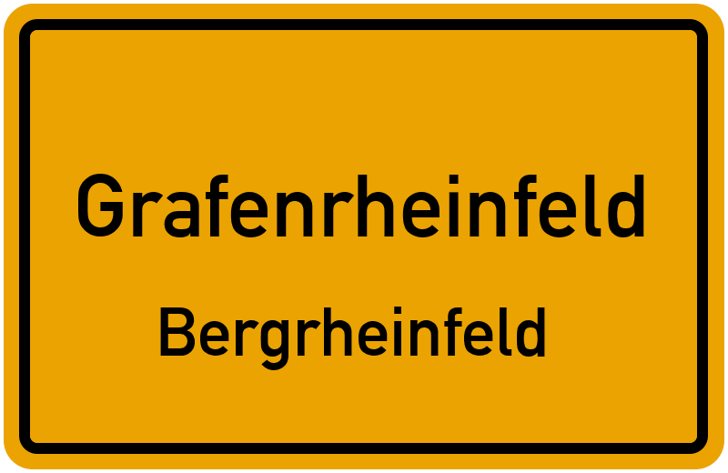 Ortsschild Grafenrheinfeld