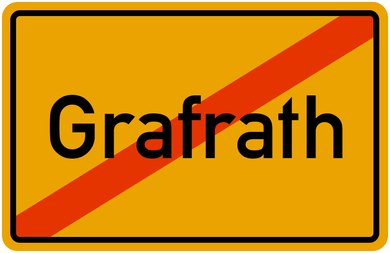 Ortsschild Grafrath