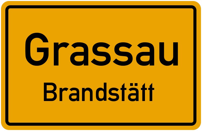Ortsschild Grassau
