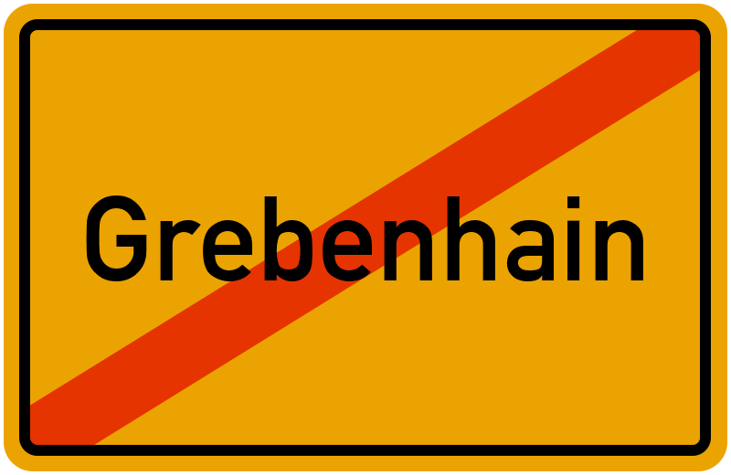 Ortsschild Grebenhain
