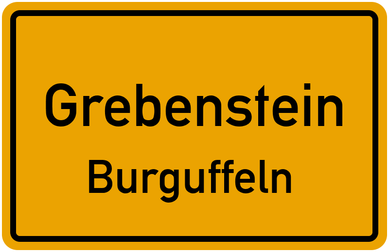 Ortsschild Grebenstein