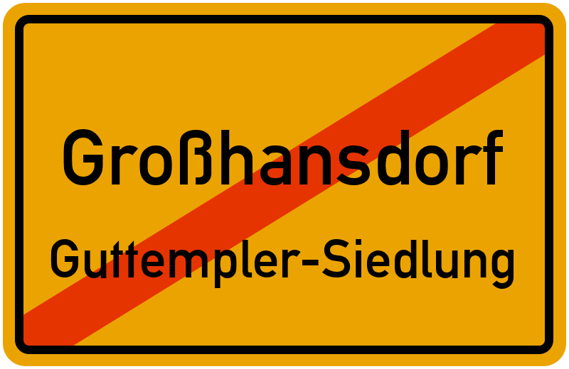 Ortsschild Großhansdorf