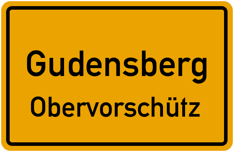 Ortsschild Gudensberg