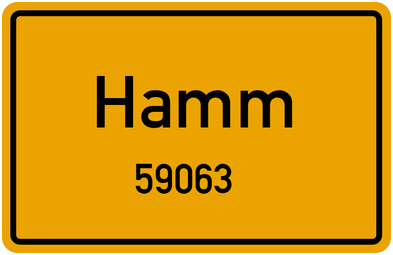 59063 Hamm Straßenverzeichnis: Alle Straßen in 59063