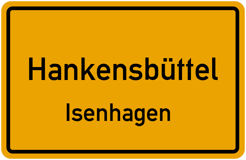 Ortsschild Hankensbüttel