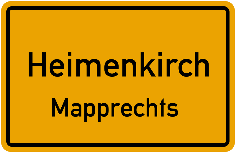 Ortsschild Heimenkirch