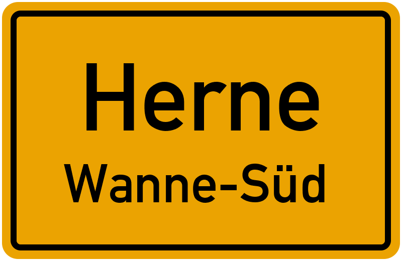 Bielefelder Straße in 44652 Herne Wanne-Süd (Nordrhein ...