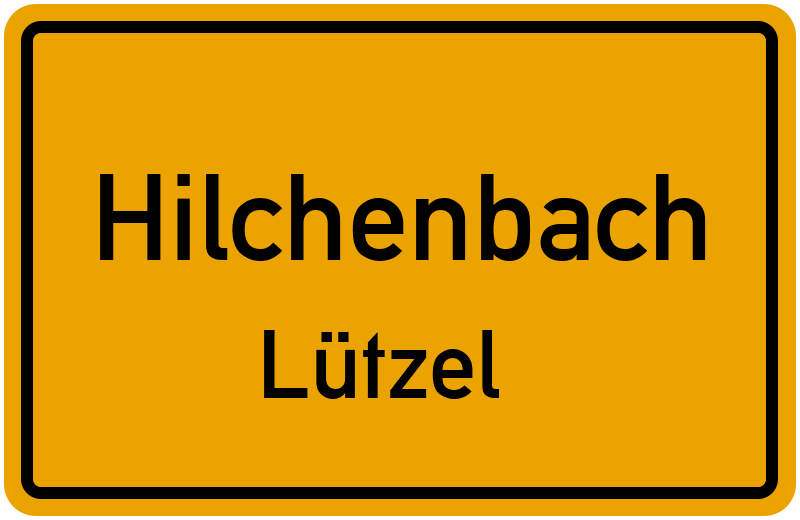 Ortsschild Hilchenbach