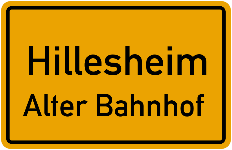 Ortsschild Hillesheim