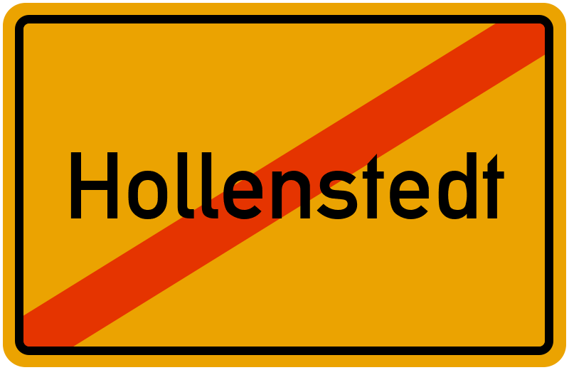 Ortsschild Hollenstedt
