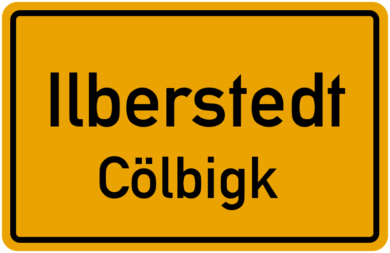 Ortsschild Ilberstedt