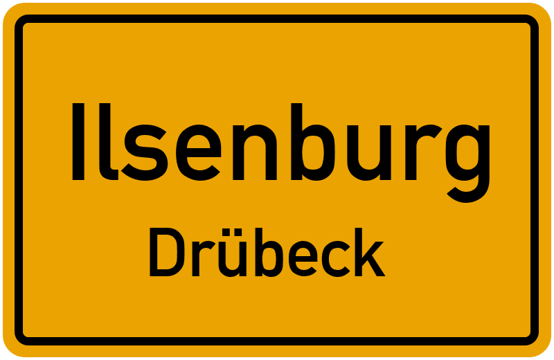 Ortsschild Ilsenburg