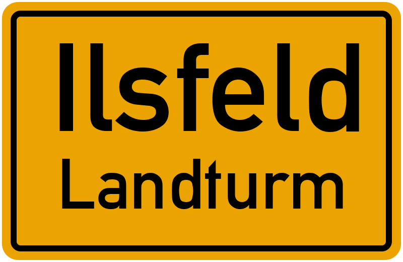 Ortsschild Ilsfeld