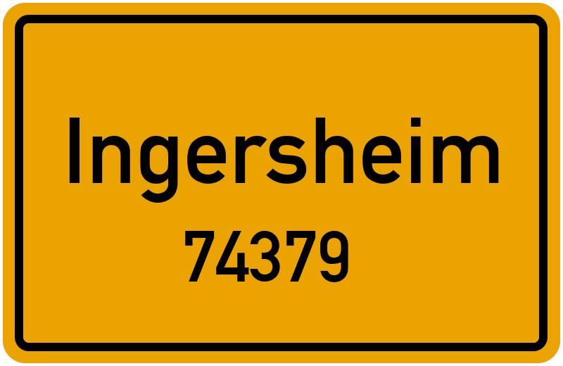 74379 Ingersheim Straßenverzeichnis: Alle Straßen in 74379