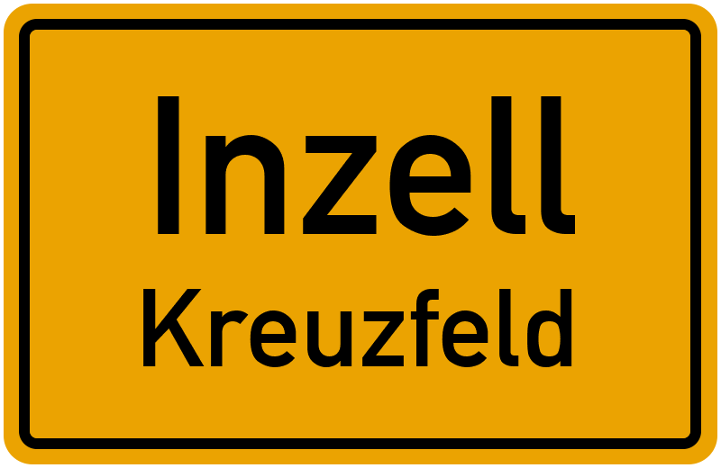 Ortsschild Inzell