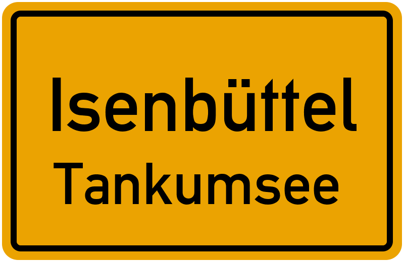 Ortsschild Isenbüttel