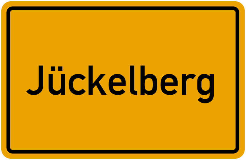 Ortsschild Jückelberg