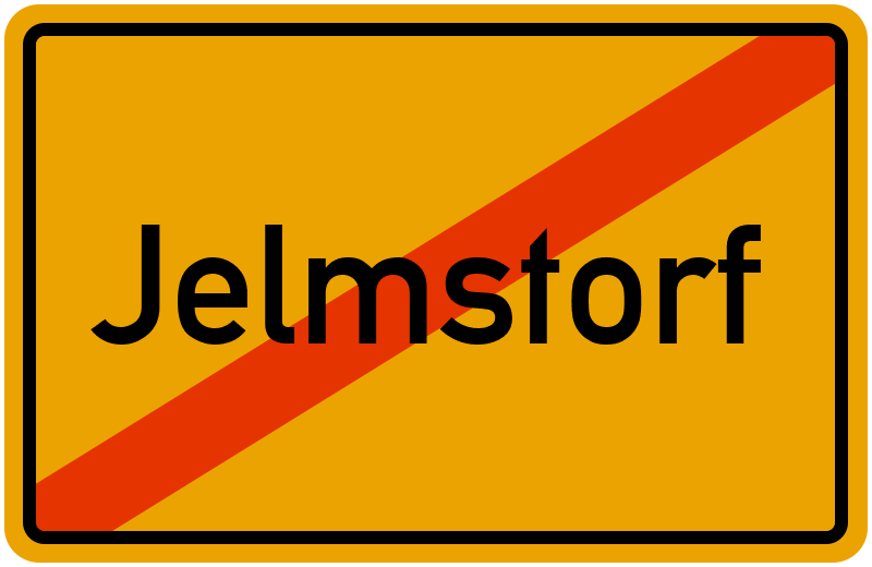 Ortsschild Jelmstorf