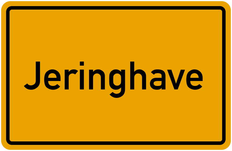 Ortsschild Jeringhave