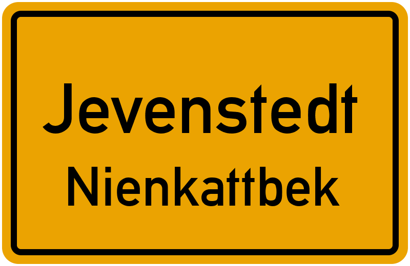 Ortsschild Jevenstedt