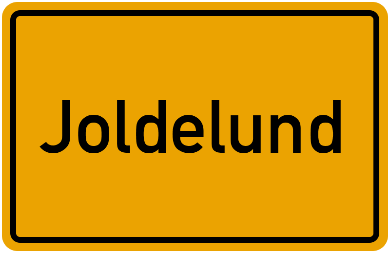 Ortsschild Joldelund