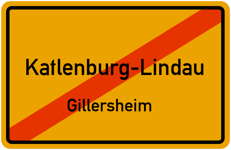 Ortsschild Katlenburg-Lindau