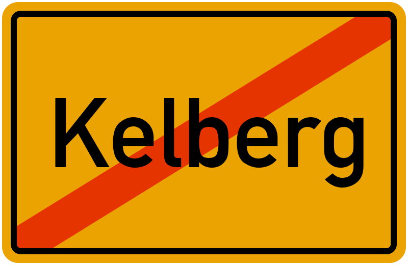 Ortsschild Kelberg
