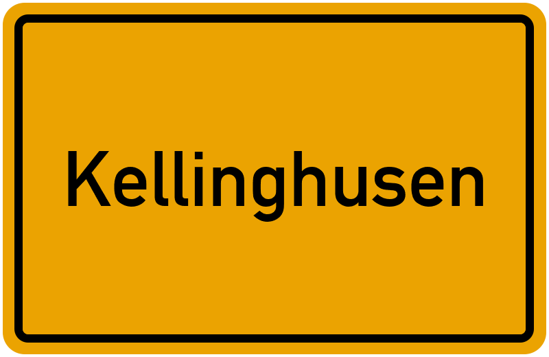 Ortsschild Kellinghusen