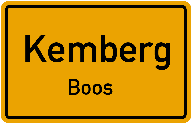 Ortsschild Kemberg