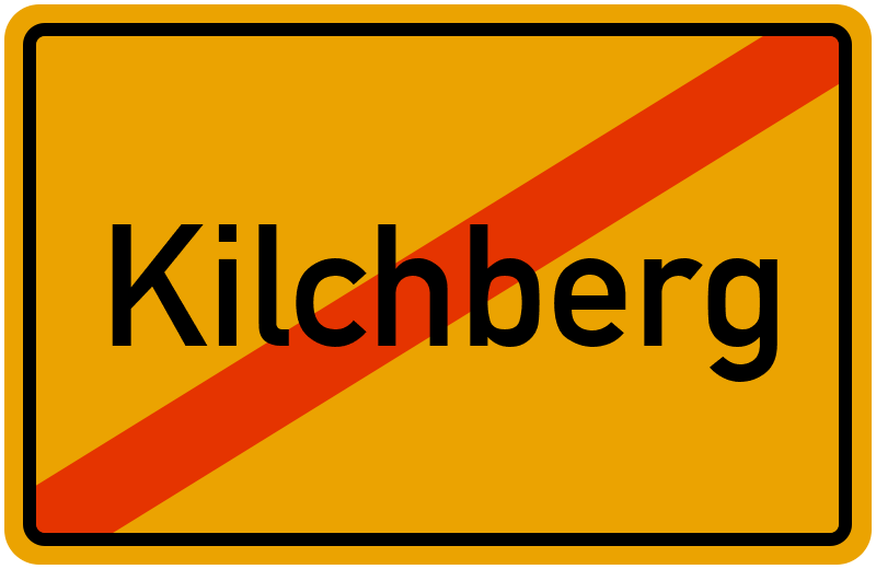Ortsschild Kilchberg