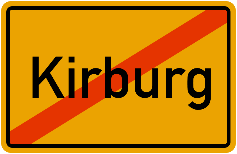 Ortsschild Kirburg