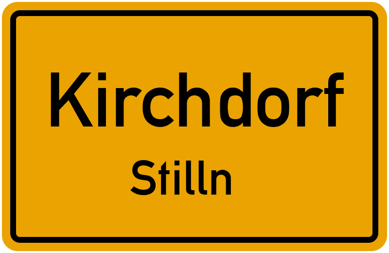 Ortsschild Kirchdorf