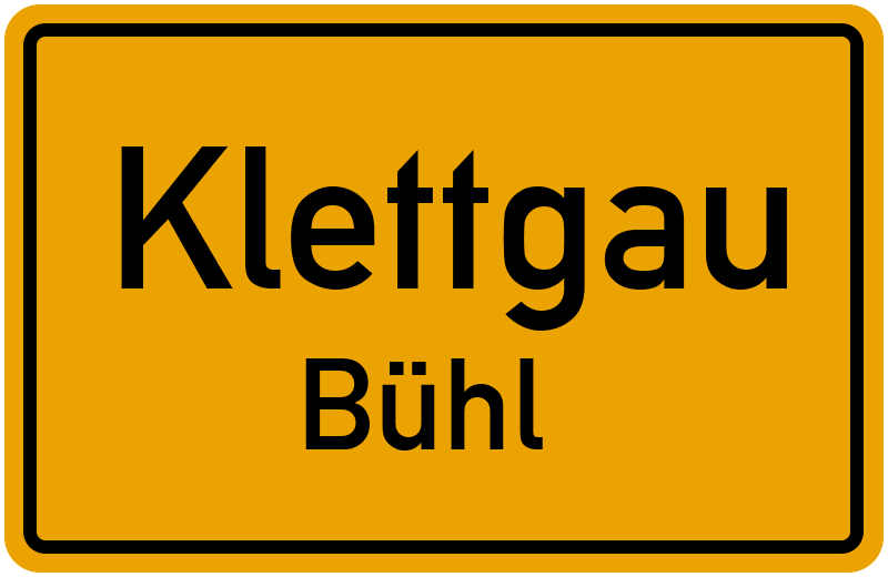 Ortsschild Klettgau