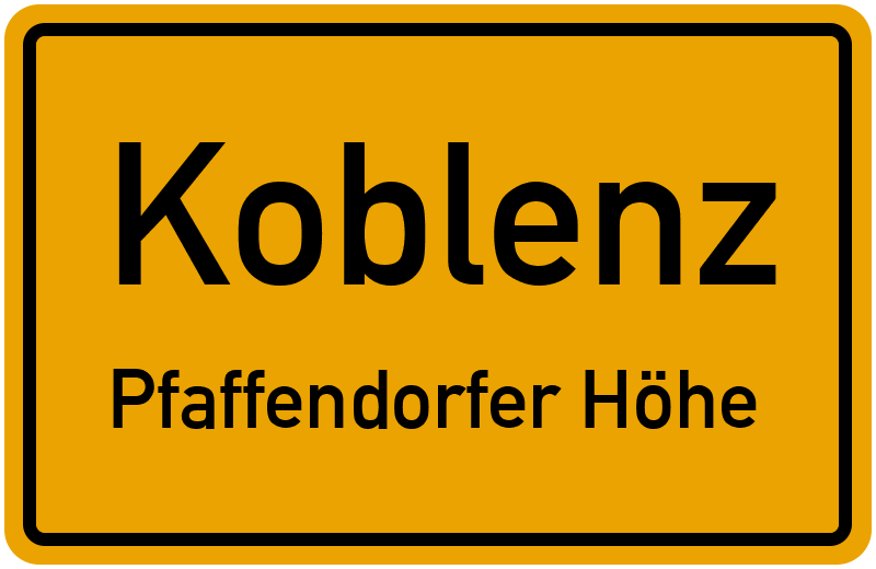 Von-Der-Arken-Straße in 56076 Koblenz Pfaffendorfer Höhe (Rheinland-Pfalz)