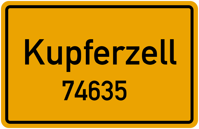 74635 Kupferzell Straßenverzeichnis Alle Straßen in 74635