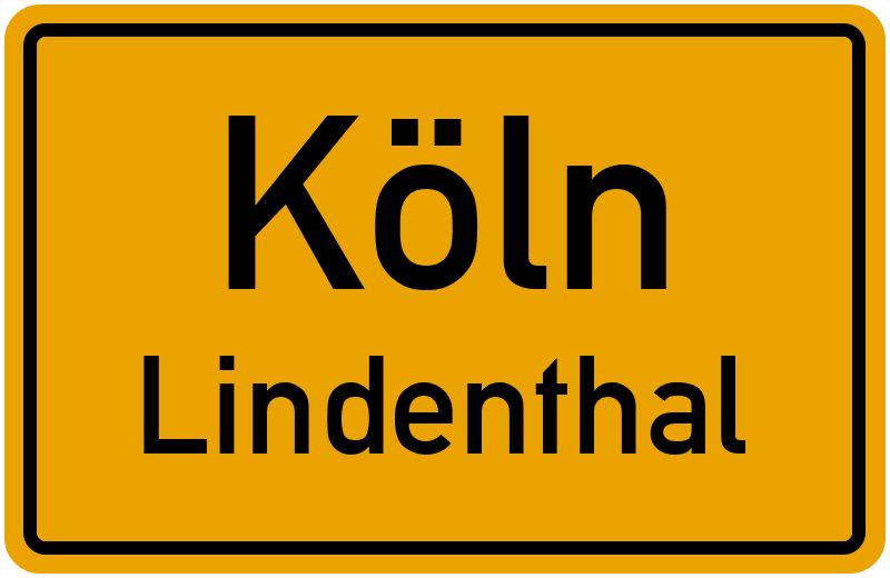 Köln Lindenthal Straßenverzeichnis: Straßen in Lindenthal