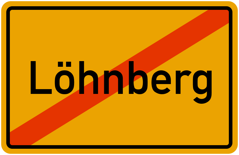 Ortsschild Löhnberg