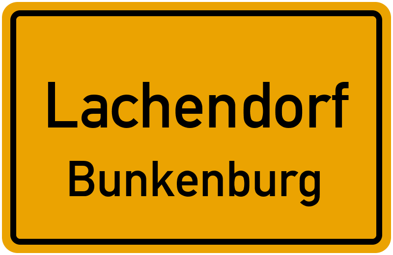 Ortsschild Lachendorf