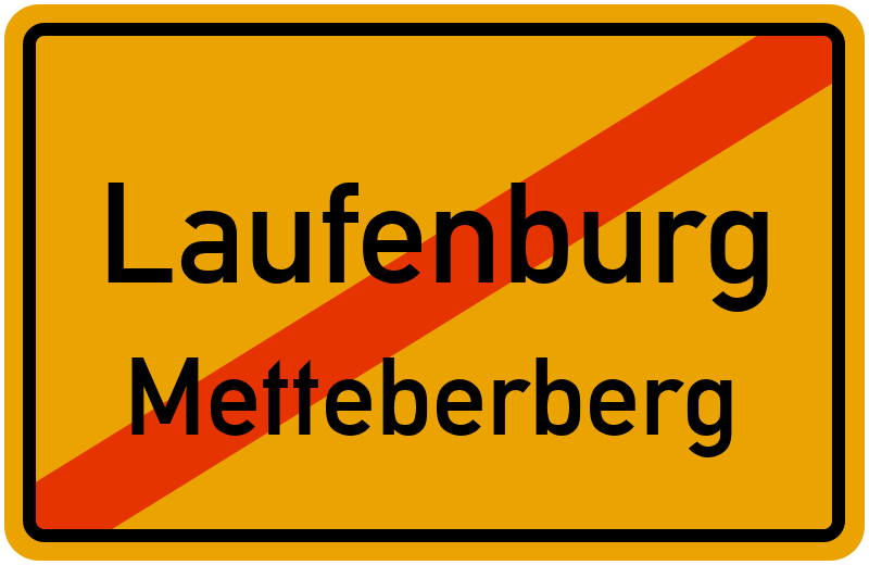 Ortsschild Laufenburg