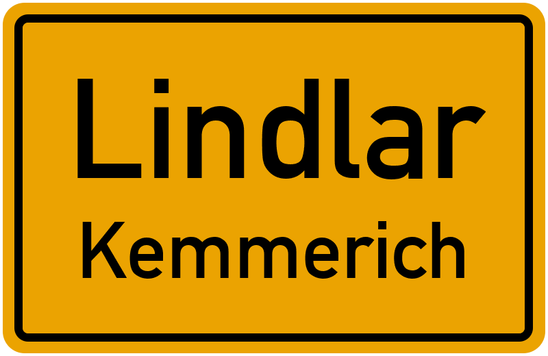 Ortsschild Lindlar